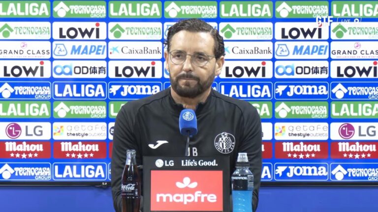 Bordalás: «Nos hemos ganado el derecho a no mirar a la clasificación»