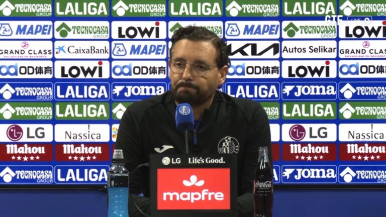 Bordalás: «Veo al equipo con ilusión de hacer cosas importantes»