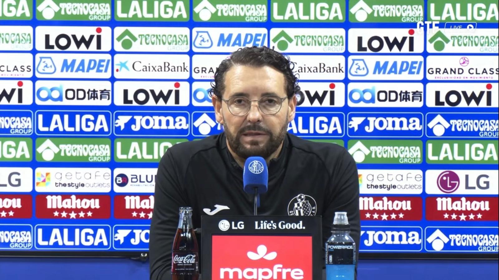 Bordalás: «El equipo se merece estar peleando por algo impensable»